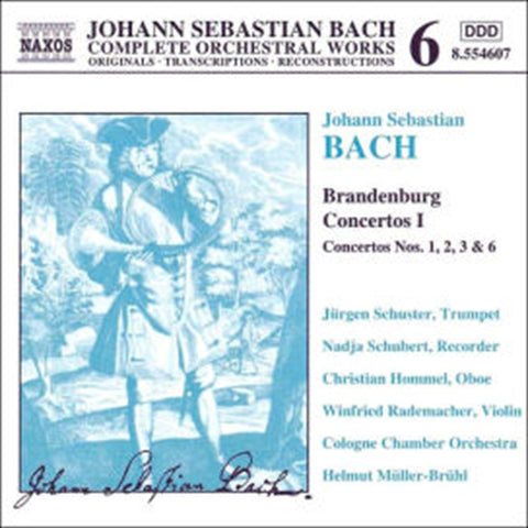 Darrahopens Gift & Novelty > DVDs, CDs and Blurays > Music CDs Bach: Brandenburg Ctos 1 - Muller-Bruhl/Cc Cd Album