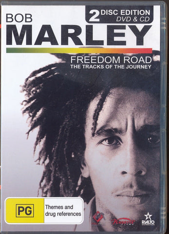 Darrahopens Gift & Novelty > DVDs, CDs and Blurays > Music CDs Bob Marley: Freedom Road - Documentary Cd Album