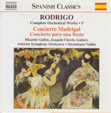 Darrahopens Gift & Novelty > DVDs, CDs and Blurays > Music CDs Complete Orchestral Works - Rodrigo, Jaoquin Cd Album