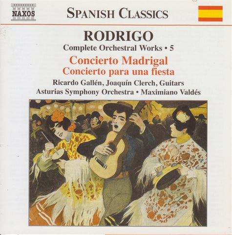 Darrahopens Gift & Novelty > DVDs, CDs and Blurays > Music CDs Complete Orchestral Works - Rodrigo, Jaoquin Cd Album