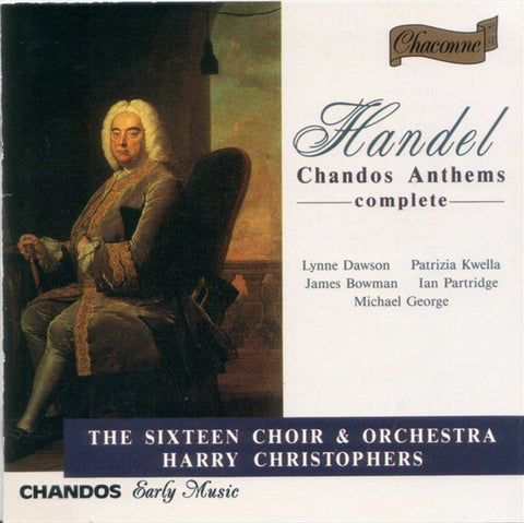 Darrahopens Gift & Novelty > DVDs, CDs and Blurays > Music CDs Handel: Chandos Anthems No1-11 - Christophers: Sixteen Cd Album