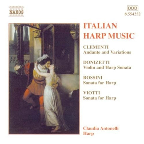 Darrahopens Gift & Novelty > DVDs, CDs and Blurays > Music CDs Italian Harp Music - Antonielli And Ambrosini Cd Album