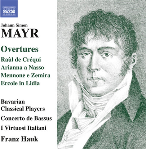 Darrahopens Gift & Novelty > DVDs, CDs and Blurays > Music CDs Johann Simon Mayr: Overtures - Mayr: Bavarian Classical Players Cd Album