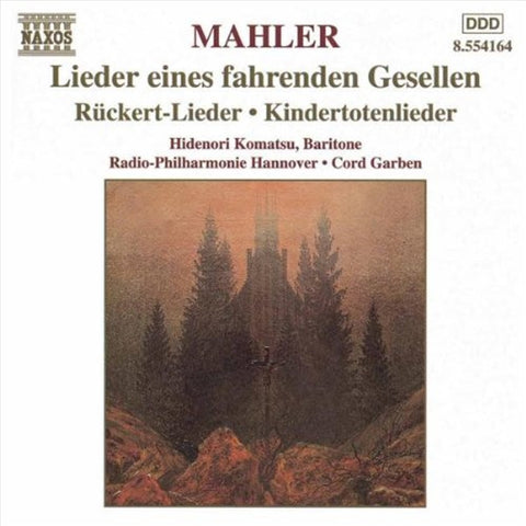 Darrahopens Gift & Novelty > DVDs, CDs and Blurays > Music CDs Mahler: Lieder Eines Fahrenden - Garben: Komatsu (Bar): Radio Philha Cd Album