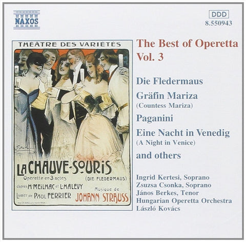 Darrahopens Gift & Novelty > DVDs, CDs and Blurays > Music CDs Operetta The Best Of - Kertesi/Csonka/ Cd Album
