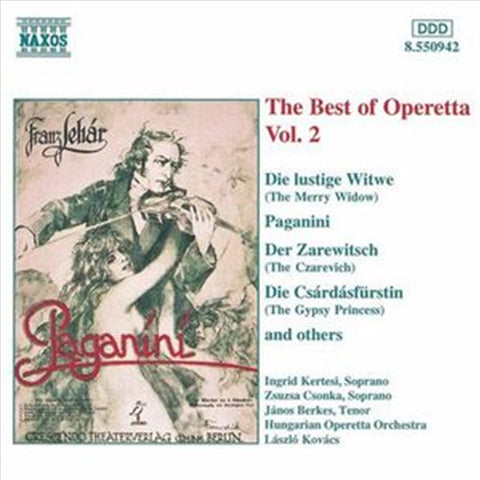 Darrahopens Gift & Novelty > DVDs, CDs and Blurays > Music CDs Operetta The Best Of - Various Cd Album