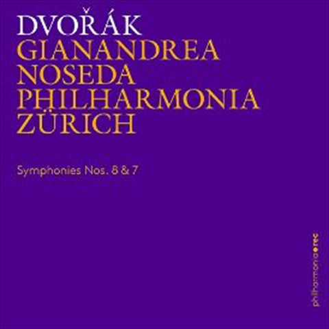 Darrahopens Gift & Novelty > DVDs, CDs and Blurays > Music CDs Symphonies Nos 8 And 7 - Dvorak: Philharmonia Zurich Cd Album