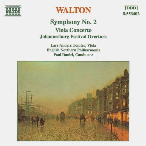 Darrahopens Gift & Novelty > DVDs, CDs and Blurays > Music CDs Walton:Symphony No.2/Viola Cto - Daniel/Tonter/E Cd Album