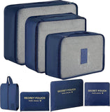 Darrahopens Gift & Novelty > DVDs, CDs and Blurays > Sci-Fi DVDs & Blu-rays 7pcs Packing Cubes for Suitcase Light Blue Compression Travel Organiser Set
