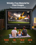 Darrahopens Gift & Novelty > DVDs, CDs and Blurays > Sci-Fi DVDs & Blu-rays VEVOR 20 ft Inflatable Movie Screen 16:9 600D Movie Projection with Portable Bag