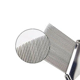 Darrahopens Gift & Novelty > Fashion Head Lice Hair Comb - Stainless Steel - Nits Egg Flea Removal