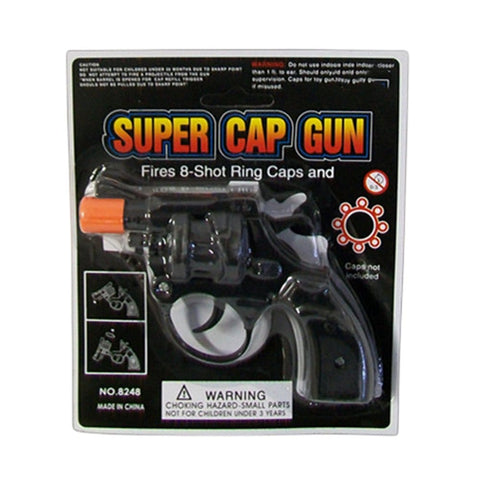 Darrahopens Gift & Novelty > Games > Activity Games 2x Plastic 8 shots toy cap gun with 144 free caps