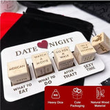 Darrahopens Gift & Novelty > Games > Activity Games Romantic Date Night Dice Set - Romantic Couple Game - With Storage Bag - Perfect Choice for Valentine's Day, Birthdays and Weddings - 1 Set - Valentine's Day Gift