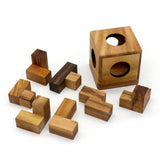 Darrahopens Gift & Novelty > Games > Board Games 3 individual brainteaser wooden puzzles in a gift wooden box