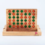 Darrahopens Gift & Novelty > Games > Board Games 4 IN A ROW GAME Connect four board game -folds away travel ready