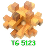 Darrahopens Gift & Novelty > Games > Board Games 4 individual brainteaser wooden puzzles in a gift wooden box