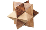 Darrahopens Gift & Novelty > Games > Board Games 4 individual brainteaser wooden puzzles in a gift wooden box