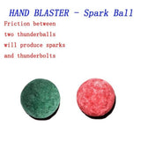 Darrahopens Gift & Novelty > Games > Board Games 4 packs of HAND BLASTER-Spark Ball Popping Blaster Ball Board Cannon Pop-on-Bump.