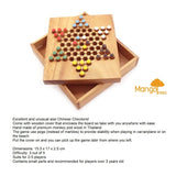 Darrahopens Gift & Novelty > Games > Board Games Chinese Checkers - wooden board game, strategy game, game for adults, game