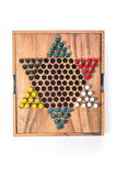 Darrahopens Gift & Novelty > Games > Board Games Chinese Checkers - wooden board game, strategy game, game for adults, game
