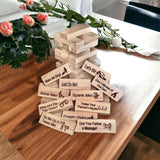 Darrahopens Gift & Novelty > Games > Board Games Jenga Block Tower Game for Couples