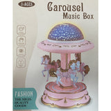 Darrahopens Gift & Novelty > Games > Board Games Pink Music Box Musical Carousel Horse LED Carousel Toy Child Birthday Xmas Gift