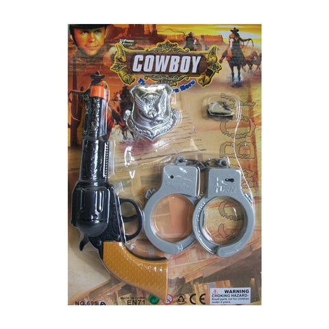 Darrahopens Gift & Novelty > Games > Board Games Toy cowboy gun and handcuff play set