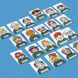Darrahopens Gift & Novelty > Games > Board Games Who's There? Board Game for Family Fun Party Interactive Guessing Memory Logical Thinking Classic Toy for Kids Compatible with Character