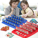 Darrahopens Gift & Novelty > Games > Board Games Who's There? Board Game for Family Fun Party Interactive Guessing Memory Logical Thinking Classic Toy for Kids Compatible with Character
