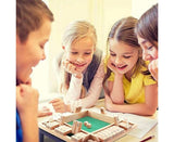 Darrahopens Gift & Novelty > Games > Board Games Wooden Board Game, 4 Players Shut The Box Dice Game Mathematics Traditional Pub Board Dice Game Travel board game