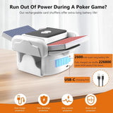 Darrahopens Gift & Novelty > Games > Card Games 2 Deck Automatic Card Shuffler Board Game Poker Playing Cards Shuffling Machine