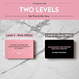 Darrahopens Gift & Novelty > Games > Card Games DRUNK LOVERS 54-Card Game - Compact Party Fun Multiple Players Drinking Card Game Set for Friends, Couples & Game Nights