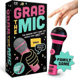 Darrahopens Gift & Novelty > Games > Card Games Grab The Mic Music-Party Game - High-Energy Family & Social Interactive Game for All Ages