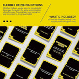 Darrahopens Gift & Novelty > Games > Card Games I'M NOT DRUNK Drinking 55-Card Game - Compact Party Fun Multiple Players Drinking Card Game Set for Friends, Couples & Game Nights