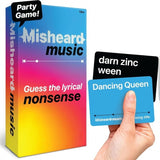Darrahopens Gift & Novelty > Games > Card Games Misheard Music Music-Party Game - High-Energy Family & Social Interactive Game for All Ages