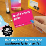 Darrahopens Gift & Novelty > Games > Card Games Misheard Music Music-Party Game - High-Energy Family & Social Interactive Game for All Ages