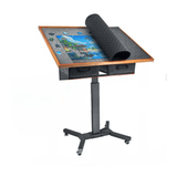Darrahopens Gift & Novelty > Games > Jigsaw Puzzles & Accessories 1500-Piece Jigsaw Puzzle Table with Storage Drawers, Adjustable Tilt and 360° Rotation