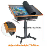 Darrahopens Gift & Novelty > Games > Jigsaw Puzzles & Accessories 1500-Piece Jigsaw Puzzle Table with Storage Drawers, Adjustable Tilt and 360° Rotation