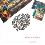 Darrahopens Gift & Novelty > Games > Jigsaw Puzzles & Accessories Austrian town 1000-Piece Jigsaw Puzzle – High-Quality Artistic Puzzle for Adults, Stress Relief & Mental Exercise（66-030）
