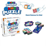 Darrahopens Gift & Novelty > Games > Jigsaw Puzzles & Accessories Blue Edition Kids Logic Thinking Matching Game - Interactive Educational Puzzle Toy Tabletop Board Game