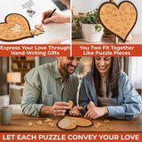 Darrahopens Gift & Novelty > Games > Jigsaw Puzzles & Accessories Heart-shaped puzzle - a wooden gift for a first anniversary - perfect for a boyfriend/girlfriend or husband/wife.
