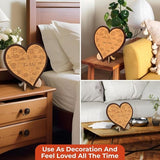 Darrahopens Gift & Novelty > Games > Jigsaw Puzzles & Accessories Heart-shaped puzzle - a wooden gift for a first anniversary - perfect for a boyfriend/girlfriend or husband/wife.