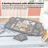Darrahopens Gift & Novelty > Games > Jigsaw Puzzles & Accessories Social Hike Puzzle Felt Board 1500pcs - Folding Portable Stand Cover and Drawers
