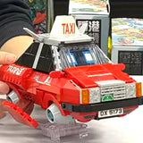 Darrahopens Gift & Novelty > Games Kalos Hong Kong Machines Robot Red Taxi Building Block Set 586pcs 14+