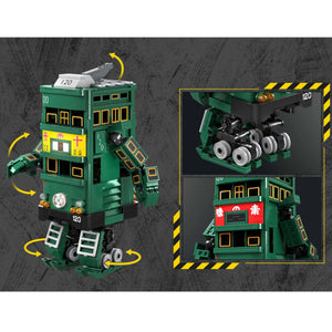 Darrahopens Gift & Novelty > Games Kalos Hong Kong Machines Tram Robot Building Block Toy 699pcs 14+