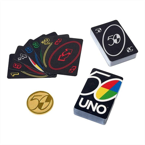 Darrahopens Gift & Novelty > Games UNO Premium 50th Anniversary Edition Card Game