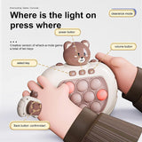 Darrahopens Gift & Novelty > Games > Video Games 3 Types Pop Push it Game Controller Sensory Fidget Toy Electronic Whack Mole brown