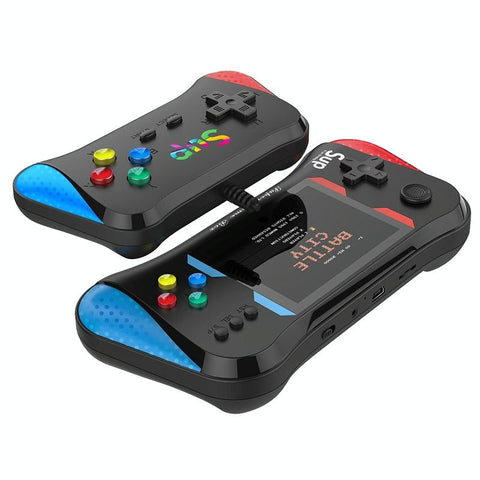 Darrahopens Gift & Novelty > Games > Video Games Double-Black Handheld Game Console With 3.5-Inch Screen