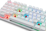 Darrahopens Gift & Novelty > Games > Video Games G-TEK Cyborg 87-Key Wired Bluetooth Keyboard White