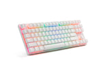 Darrahopens Gift & Novelty > Games > Video Games G-TEK Cyborg 87-Key Wired Bluetooth Keyboard White